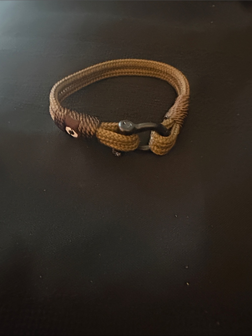 Movers Braided Paracord Bracelet in Brown
